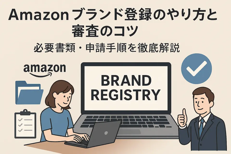 Amazonブランド登録の審査に通るコツと失敗回避法