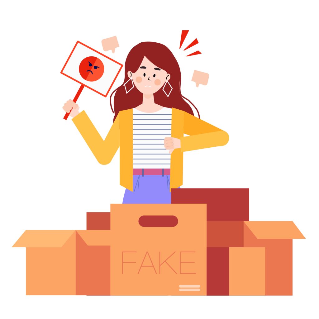 コピー品の落とし穴に陥るな！