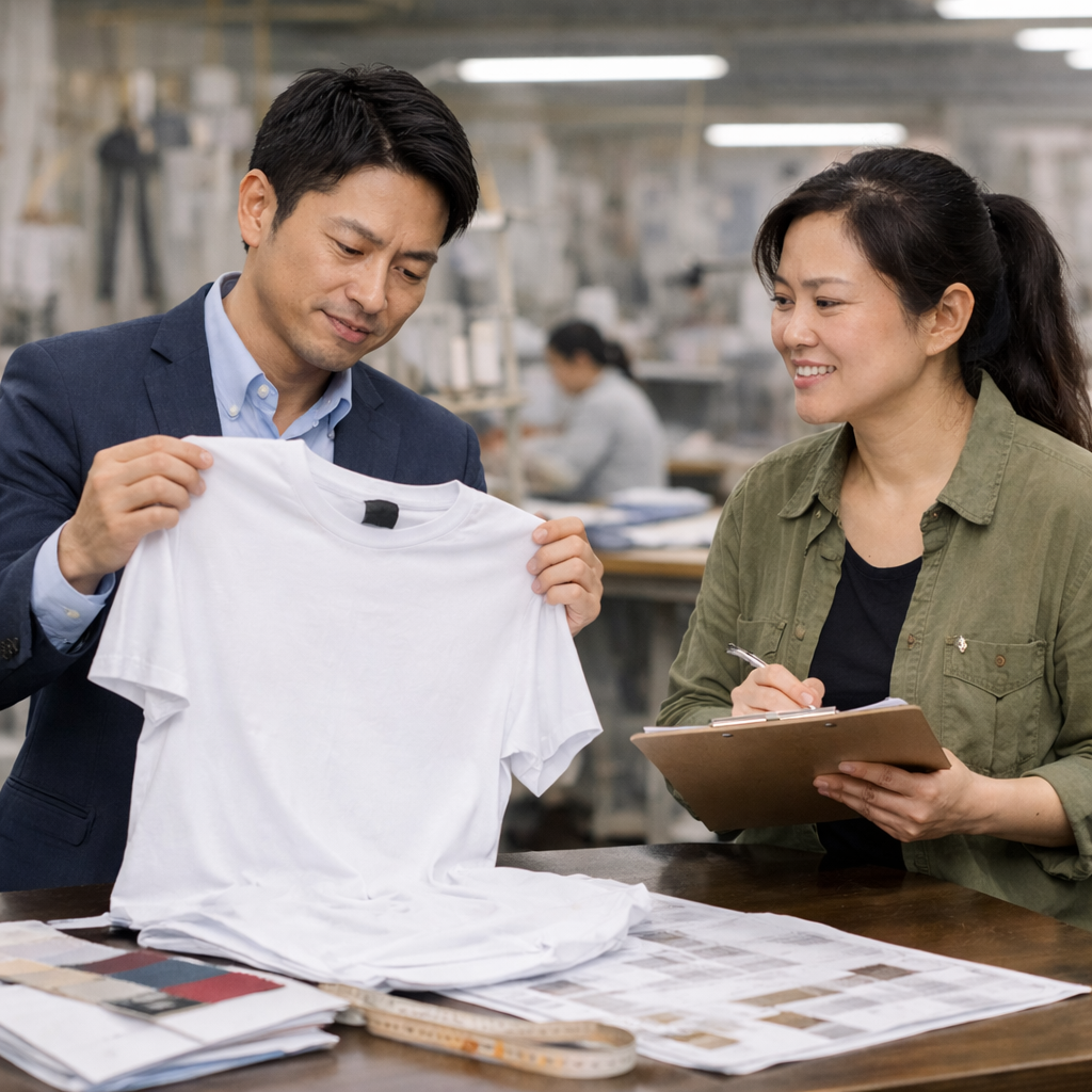 アパレルOEMで工場変更を決断した理由とは ――続けるリスクと、変えたことで得られた結果―― 1 アパレルOEMで工場
