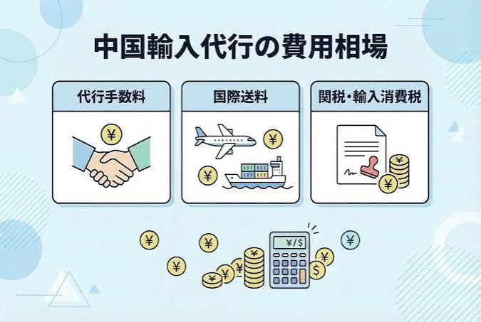 中国輸入代行の手数料はどう比較する?「0%」だけでは分からない総費用 1 中国輸入代行の手数料